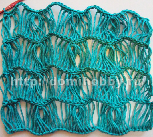 knitca: Simple but oh! so cute mesh stitch pattern