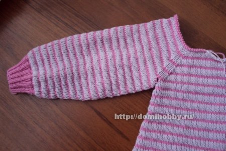 Вязание комбинезона для малыша