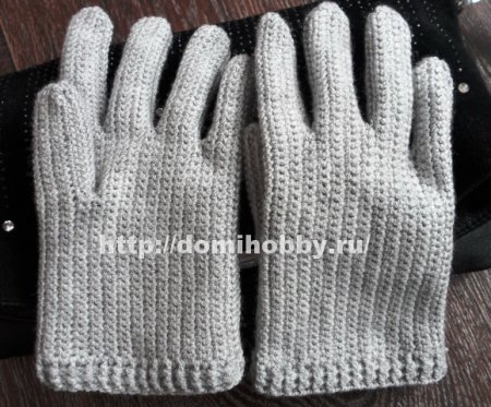 Вязание перчаток крючком