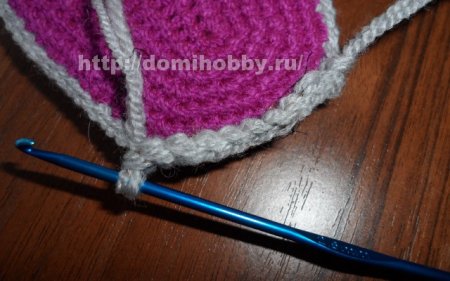 Вязание тапочек - шлепок крючком