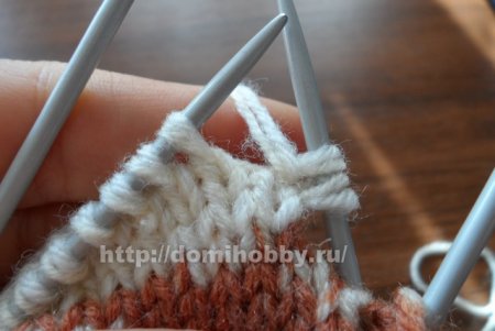 Вязание носков спицами