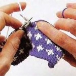 Техника жаккардового вязания