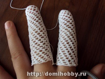 Идеи ажурных вязанных перчаток на крючке